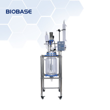 BIOBASE Economic type 10 Liters Jacketed Glass Reactor lab stainless-steel reactor For Lab